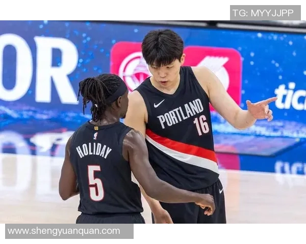 果然视频效率不错！杨瀚森登场2分钟取4分，开拓者大胜爵士